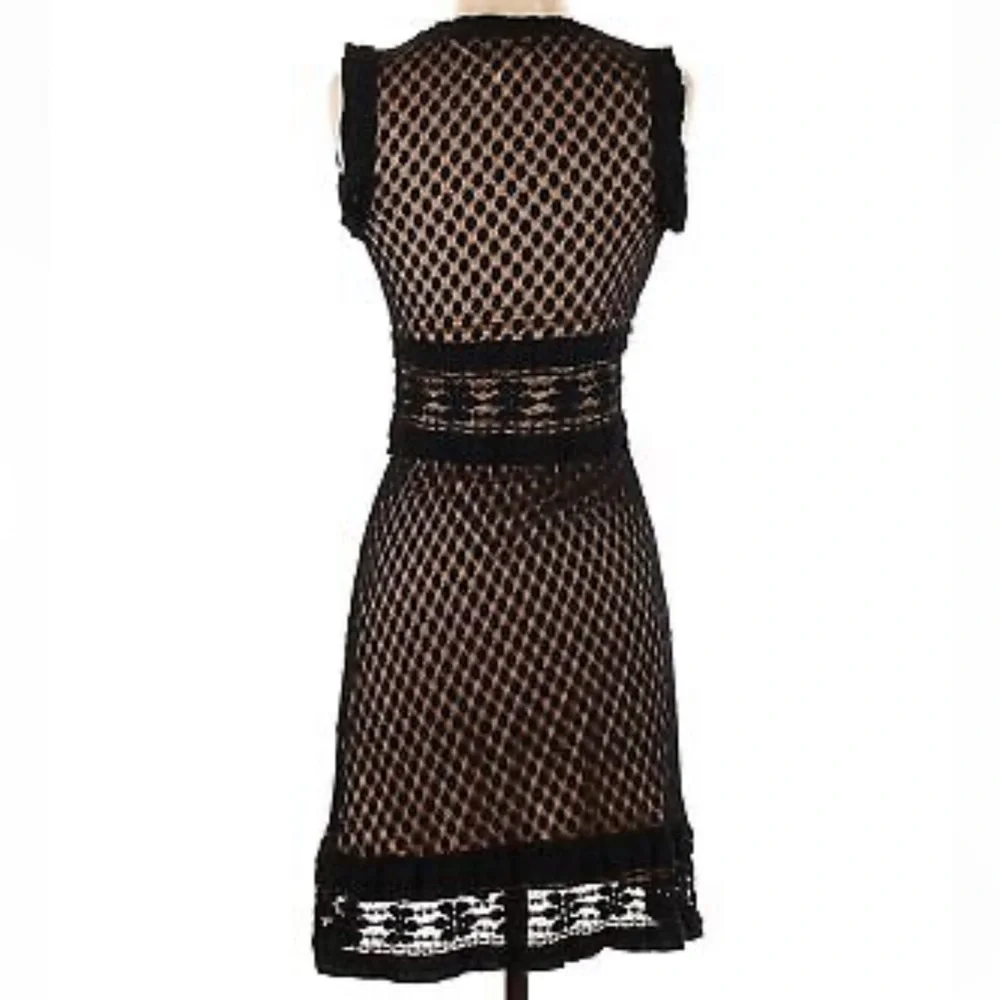 Max Studio Black Dress Sz M - Picture 2 of 9